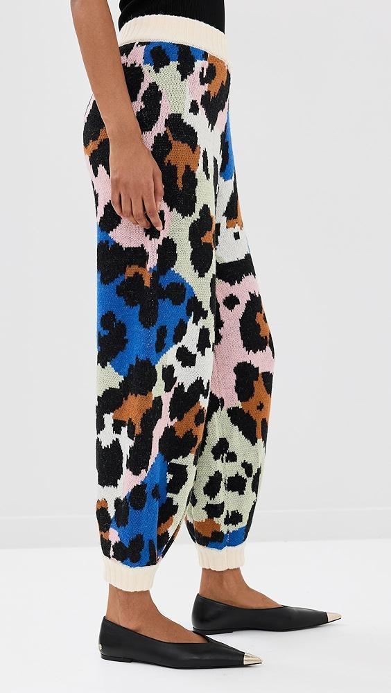 FARM Rio Colorful Leopards Knit Pants | Shopbop Product Image