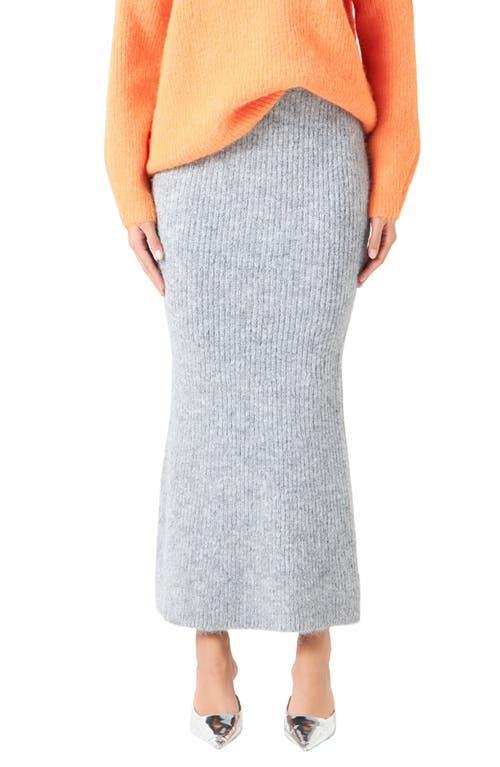 Endless Rose Fuzzy Mermaid Maxi Skirt Product Image