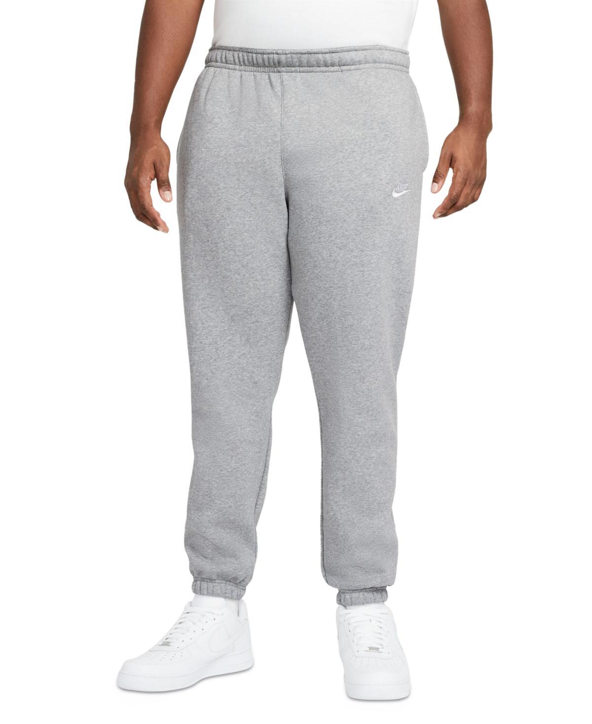 Mens Nike Club Fleece Pants Dark Gray Grey Product Image