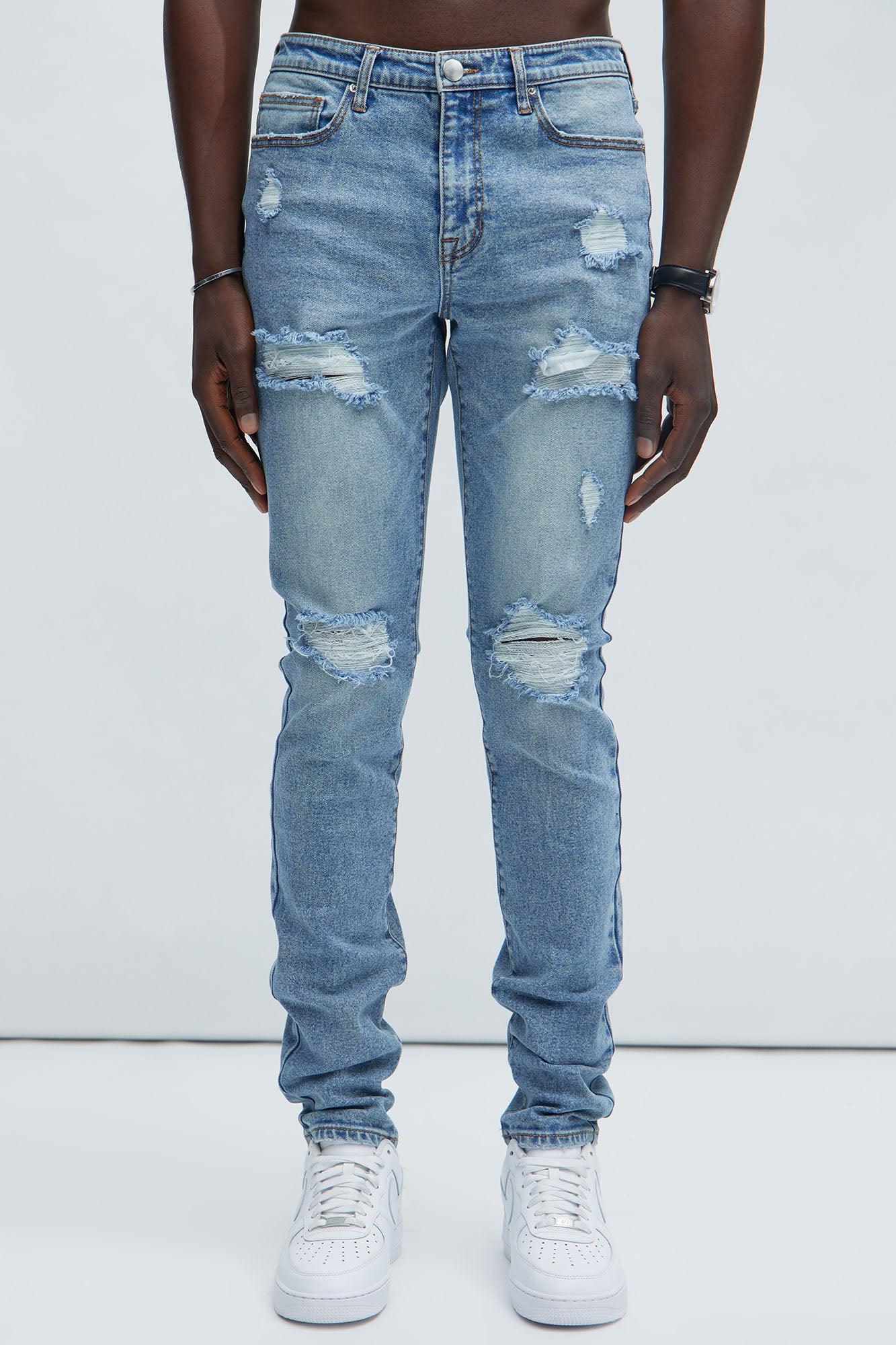 Ride Along Stacked Skinny Jeans - Medium Wash Product Image