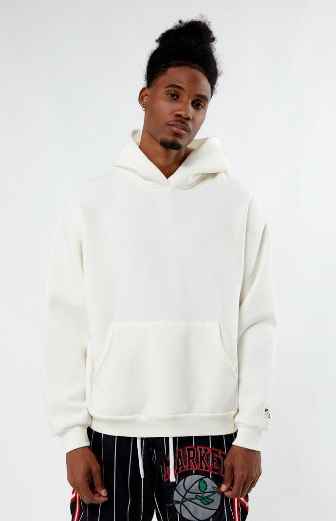 Men's Solid Hoodie Product Image