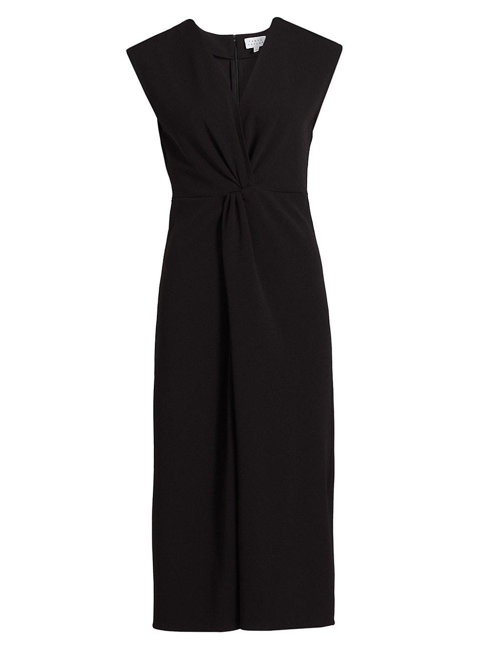 Womens Damien Scuba Crepe Midi-Dress Product Image