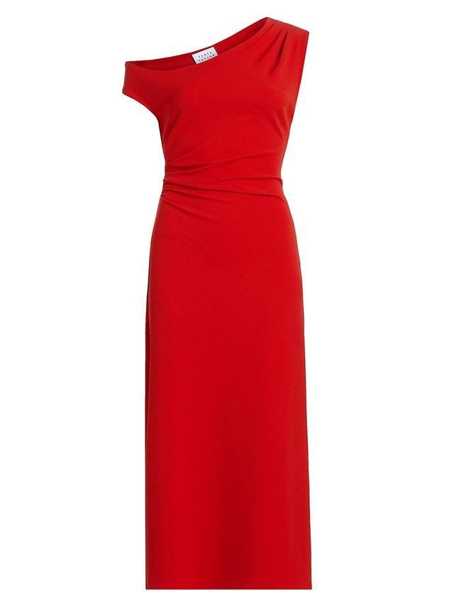 Womens Gio One-Shoulder Midi-Dress Product Image