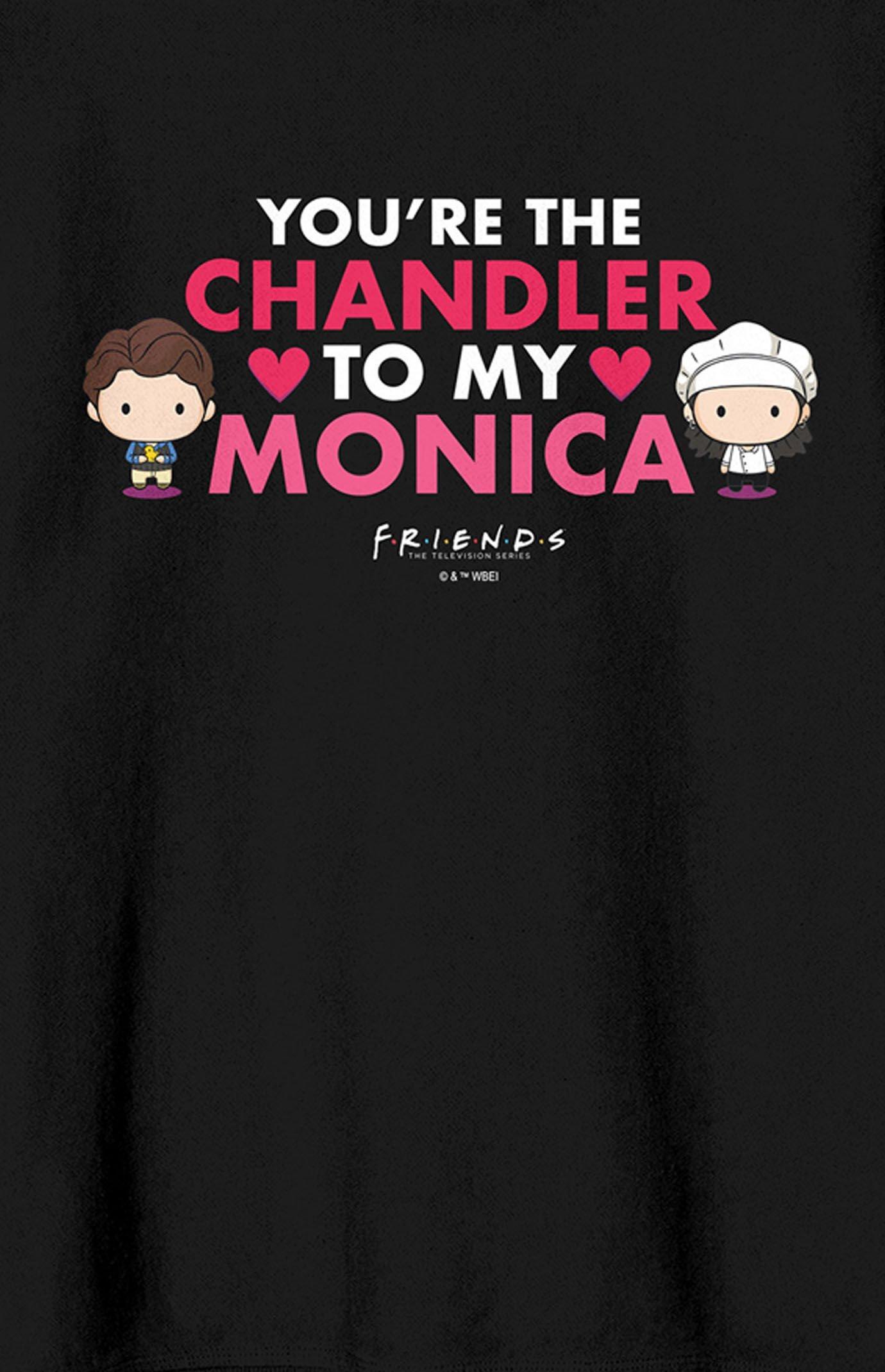 Women's Friends TV Chandler To My Monica Crew Neck Sweatshirt Product Image