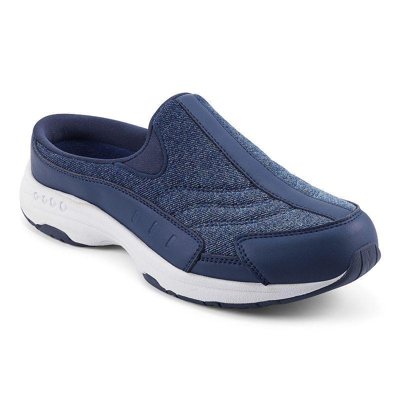 Easy Spirit Traveltime Womens Fashion Mules Blue Ombre Product Image