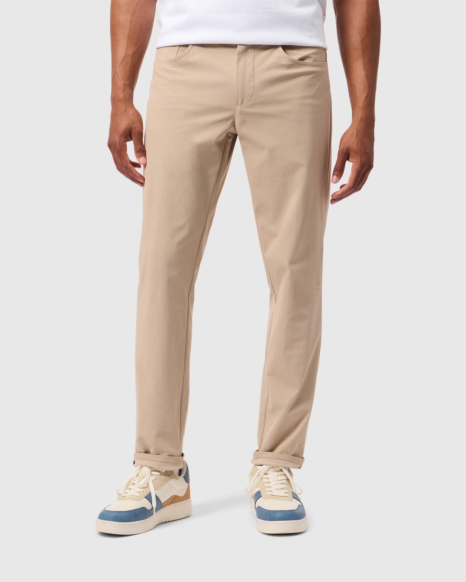 Psycho Bunny Men's 10K Step Pant 074 STONE Product Image