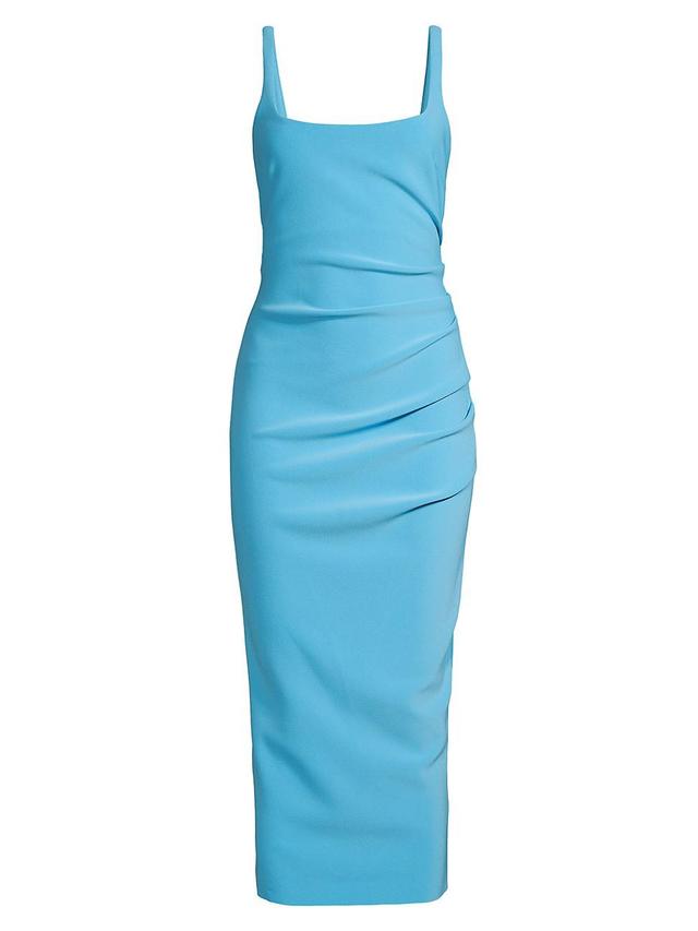 Womens Karina Crepe Midi-Dress Product Image