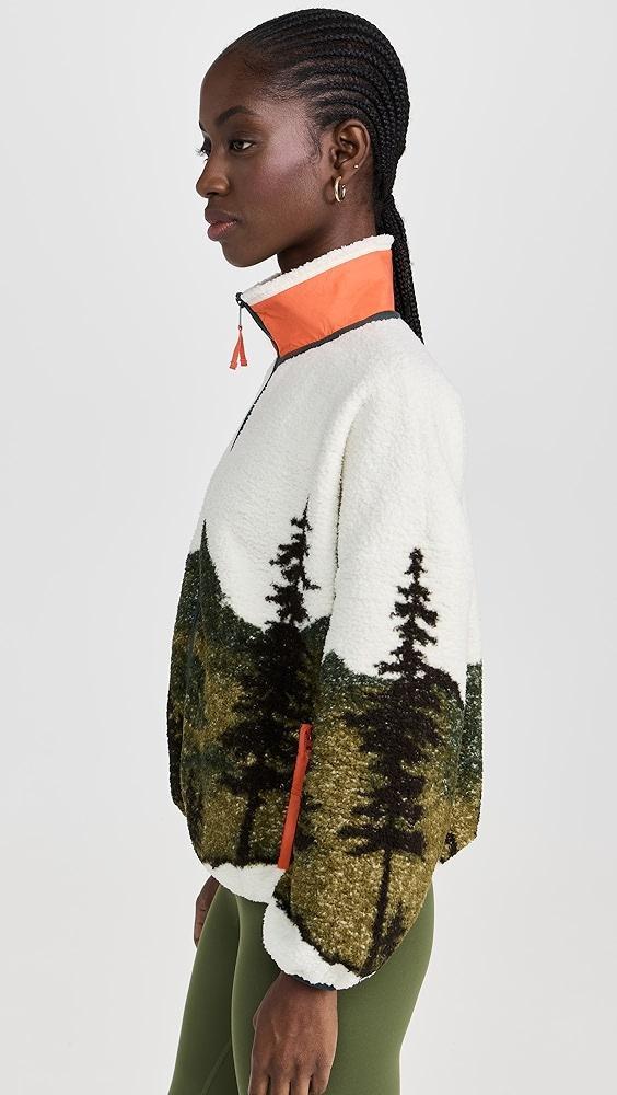 THE GREAT Outdoors The Plush Terrain Full-Zip Jacket | Shopbop Product Image