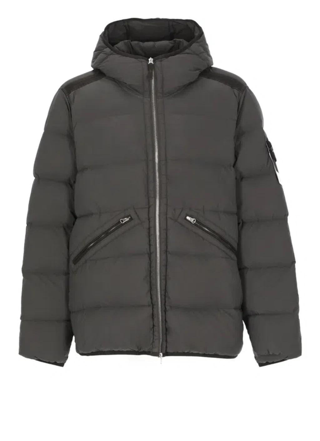 Down Jacket In Grey Product Image