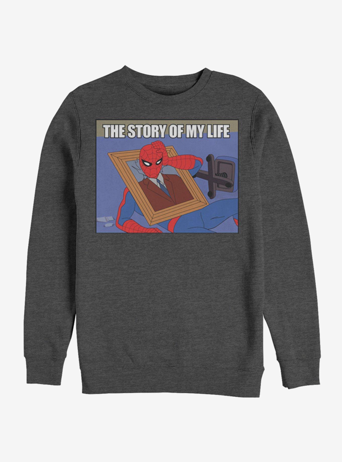 Marvel Spider-Man Life Story Sweatshirt Product Image