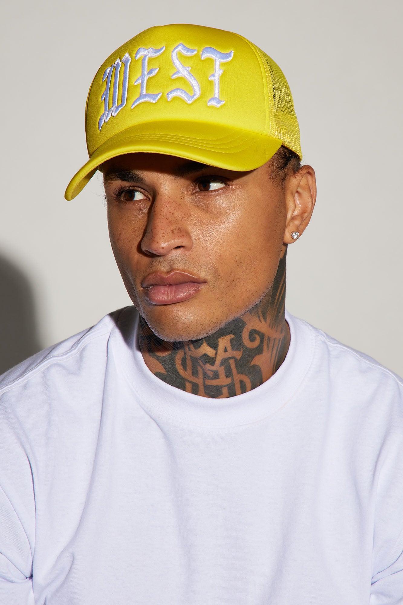 West Side Trucker Hat - Yellow Product Image