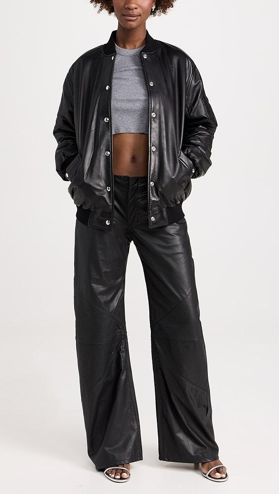 EB Denim Hollywood Frederic Leather Pants | Shopbop Product Image