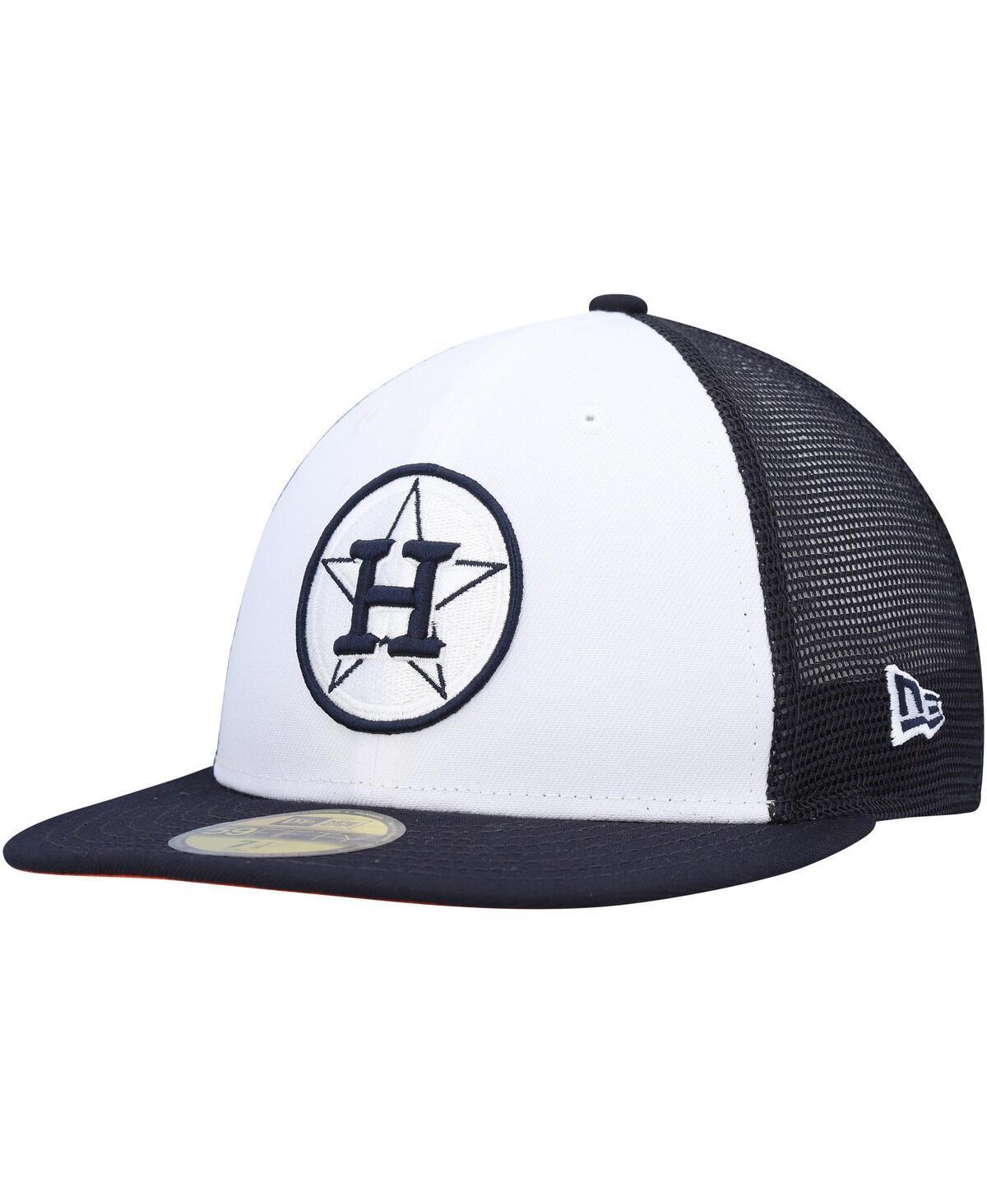 Mens New Era Navy and White Houston Astros 2023 On-Field Batting Practice 59FIFTY Fitted Hat - Navy Product Image