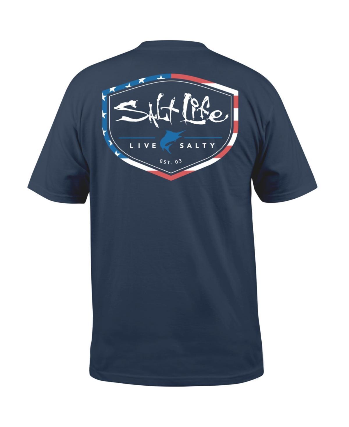 Salt Life Short Sleve Amerishield Graphic T Product Image