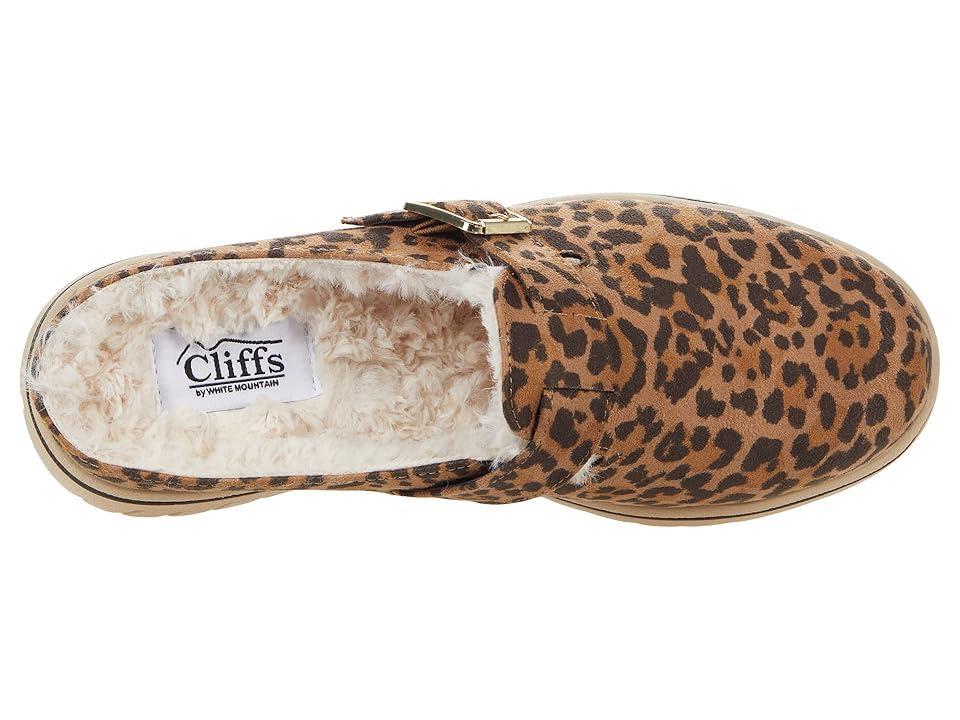 Cliffs by White Mountain Homey (Light /Leopard/Suedette) Women's Clog Shoes Product Image