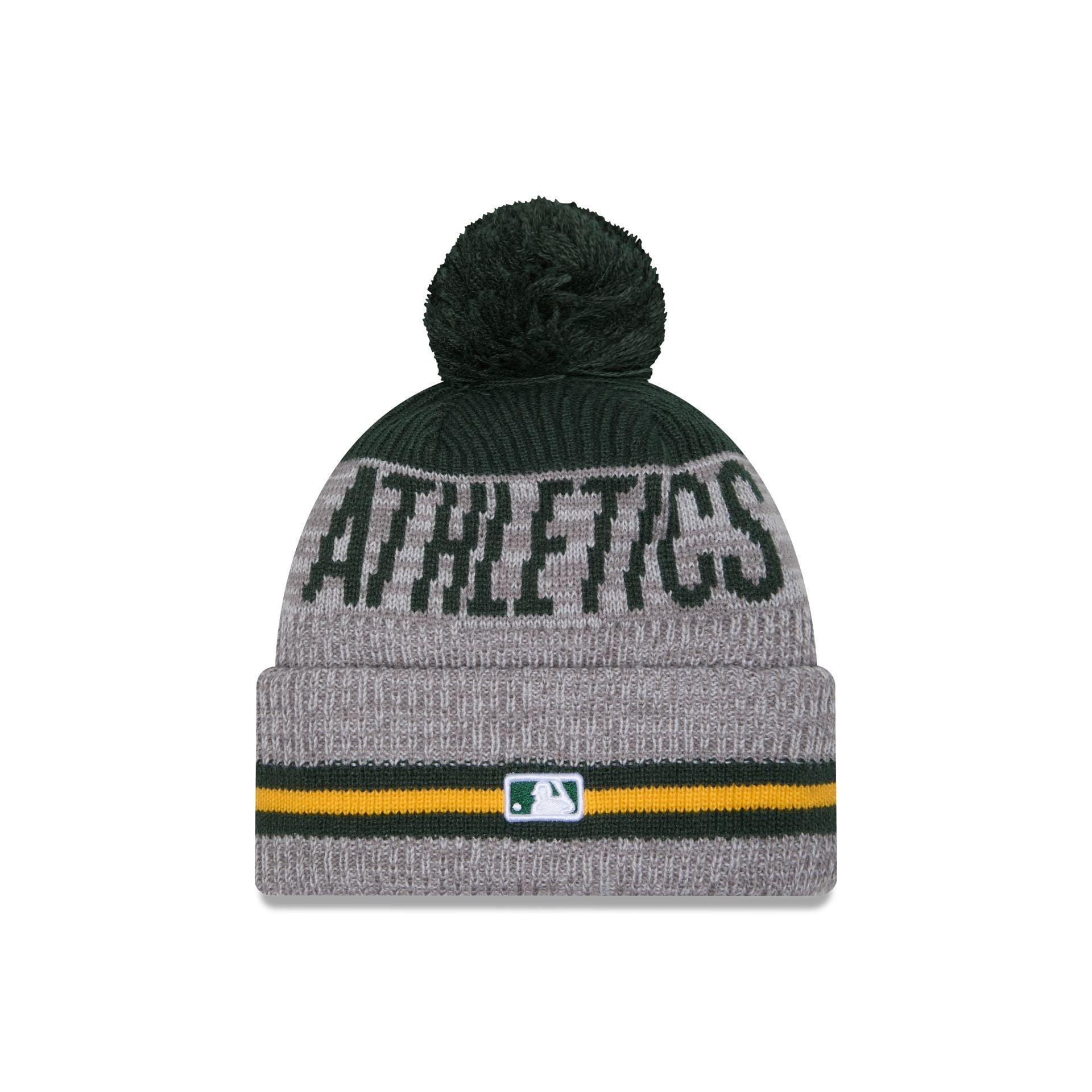 Oakland Athletics Runner Pom Knit Hat Male Product Image