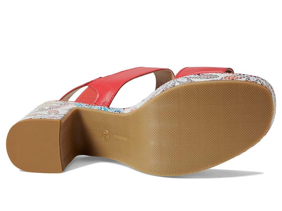 Spring Step Azucar (Red Multi Leather) Women's Shoes Product Image