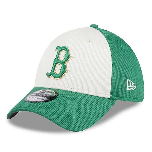 Mens New Era /Green Boston Red Sox 2024 St. Patricks Day 39THIRTY Flex Fit Hat Product Image