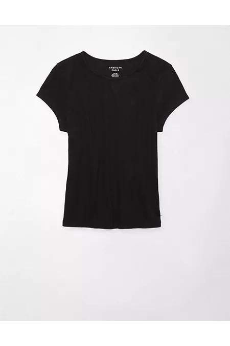 AE Hey Baby Ribbed T-Shirt Womens Product Image