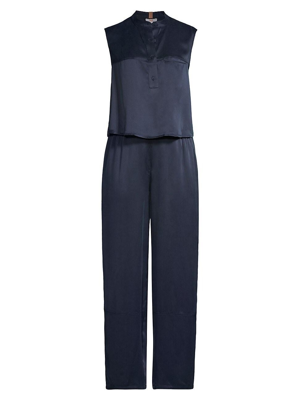 Womens Washable Silk Tank & Shaped Pants Pajama Set Product Image