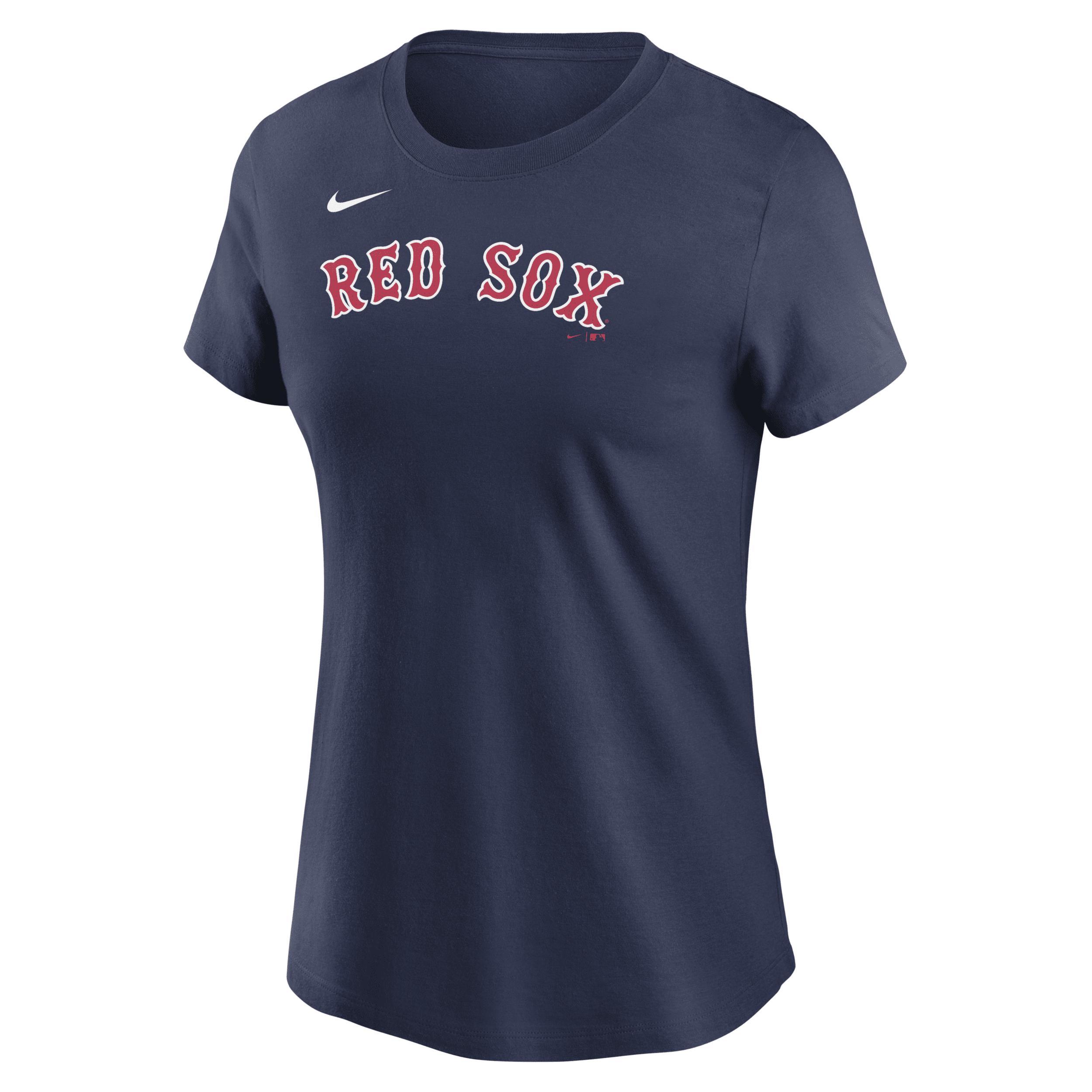 Womens Nike Houston Astros Wordmark T-Shirt Blue Product Image