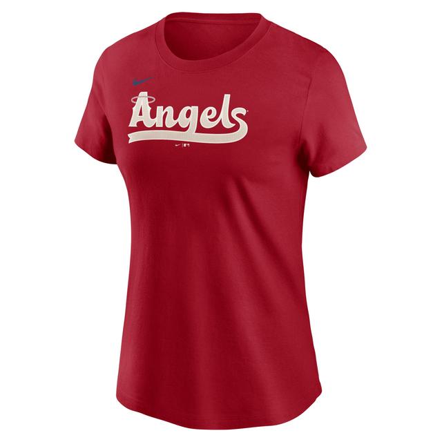 Los Angeles Angels City Connect Wordmark Nike Womens MLB T-Shirt Product Image