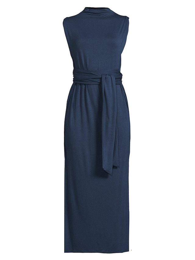 Womens Eden Sleeveless Sash Maxi Dress Product Image