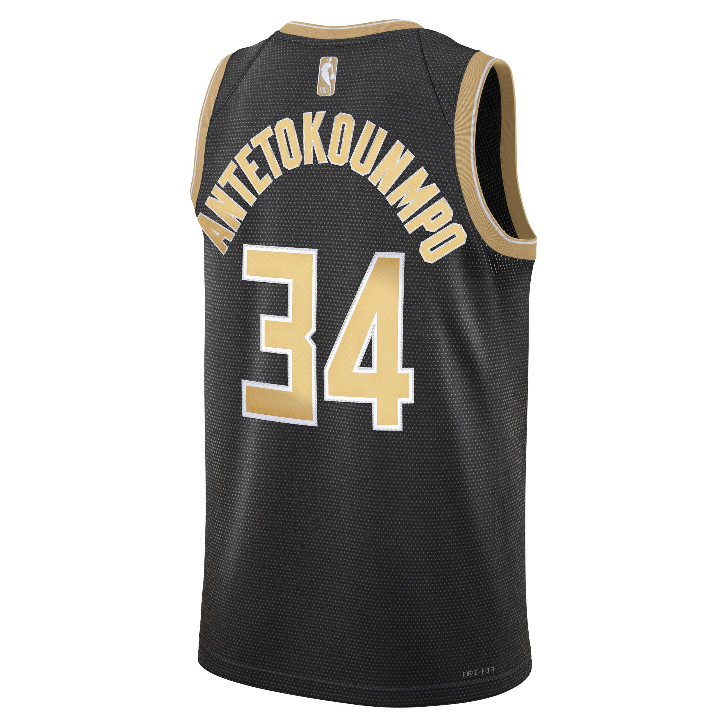 Giannis Antetokounmpo Milwaukee Bucks 2024 Select Series Nike Men's Dri-FIT NBA Swingman Jersey Product Image