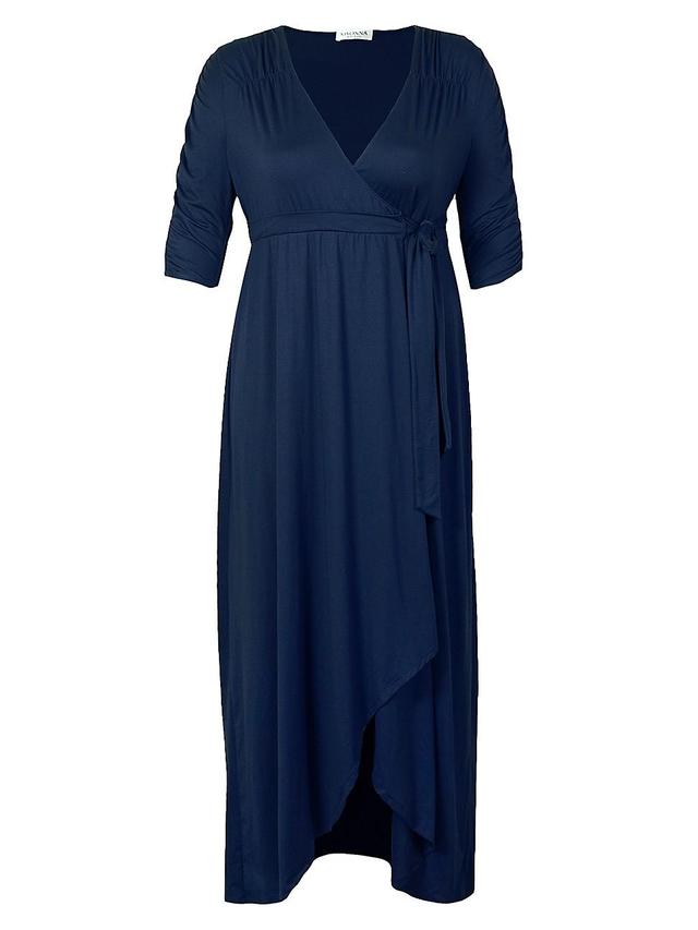 Womens Meadow Dream Wrap Maxi Dress Product Image