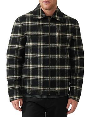 Mens Iverness Plaid Wool-Blend Jacket Product Image