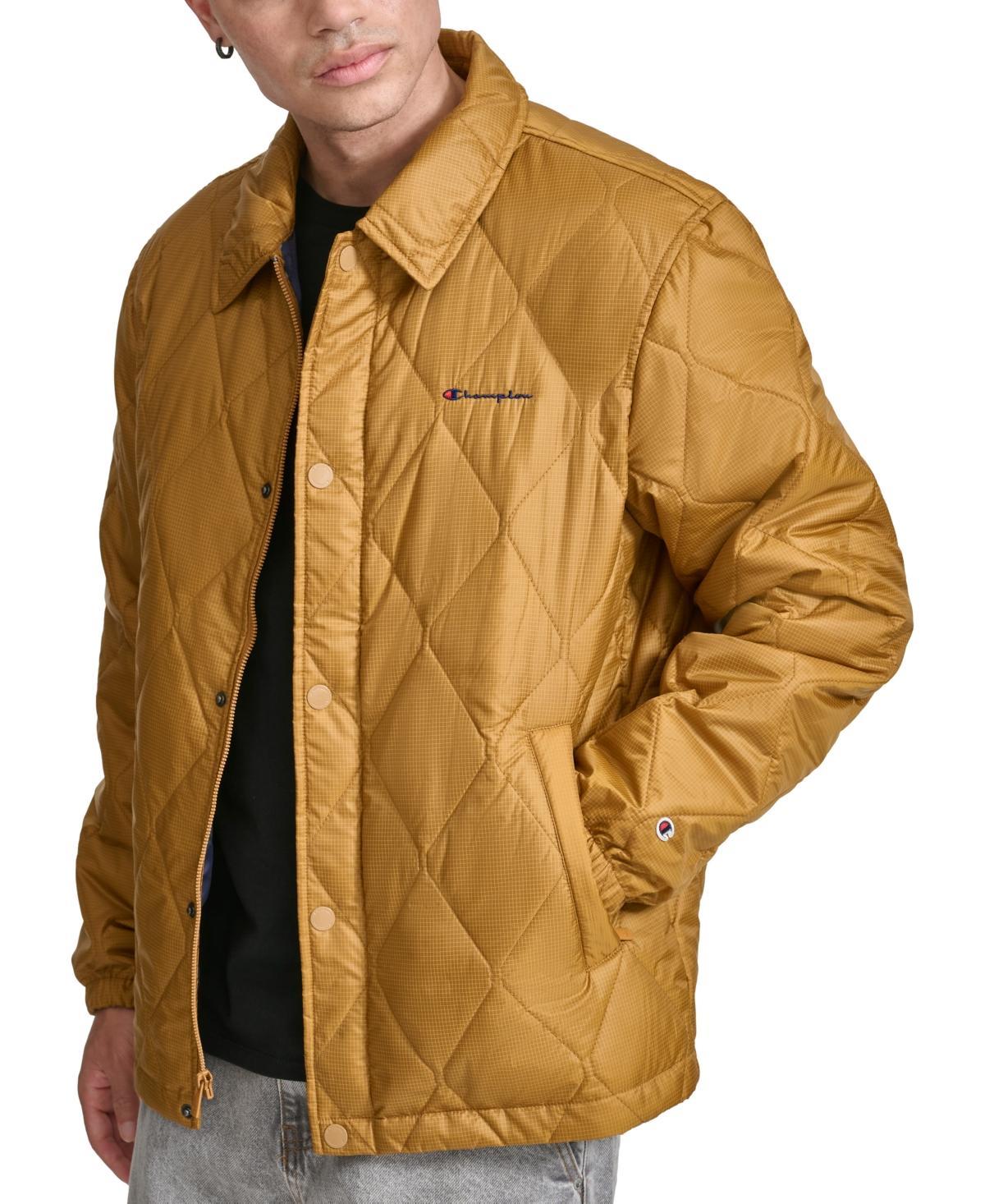 Champion Mens Diamond Quilted Coaches Jacket Product Image