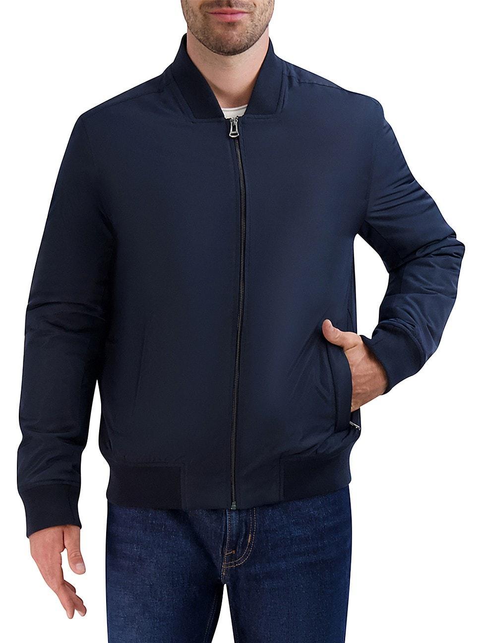 Mens Padded Bomber Jacket Product Image