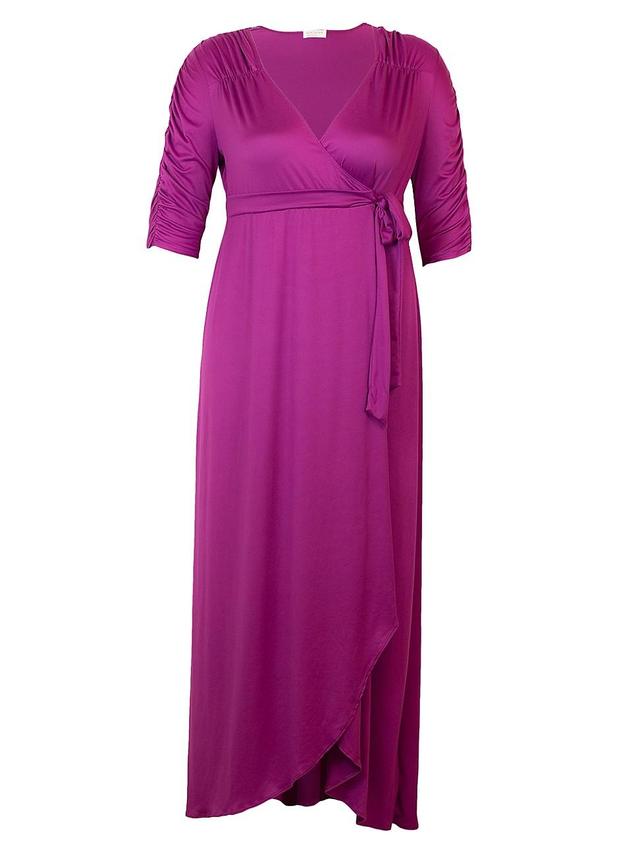 Womens Plus Meadow High-Low Maxi Dress Product Image