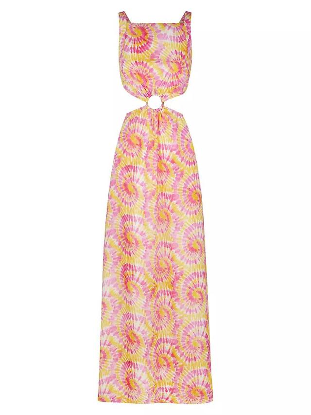 Paros Tie-Dye Maxi Dress Product Image