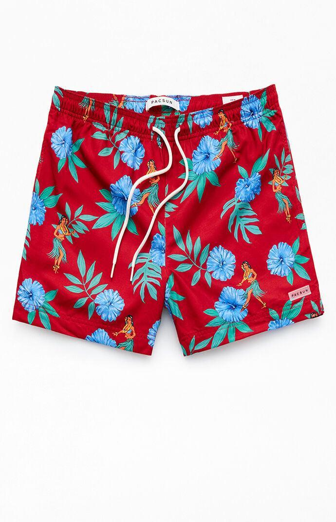 Men's Aloha AOP 4.5" Swim Trunks Product Image