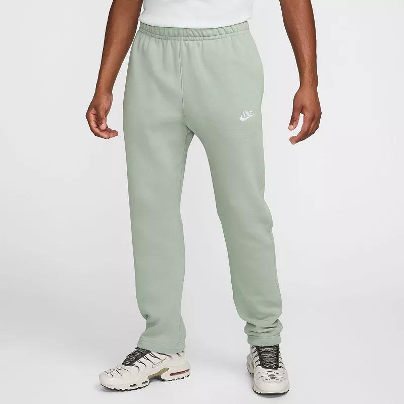 Mens Nike Sportswear Club Fleece Pants Green Product Image