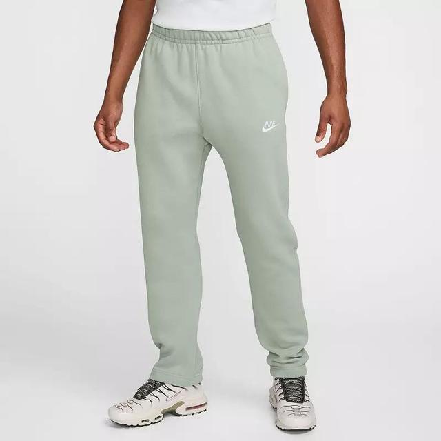 Nike Mens Nike Open Hem Club Pants - Mens White/Tan Product Image