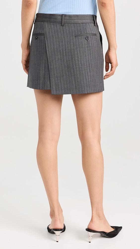 St. Agni Deconstructed Mini Skirt | Shopbop Product Image