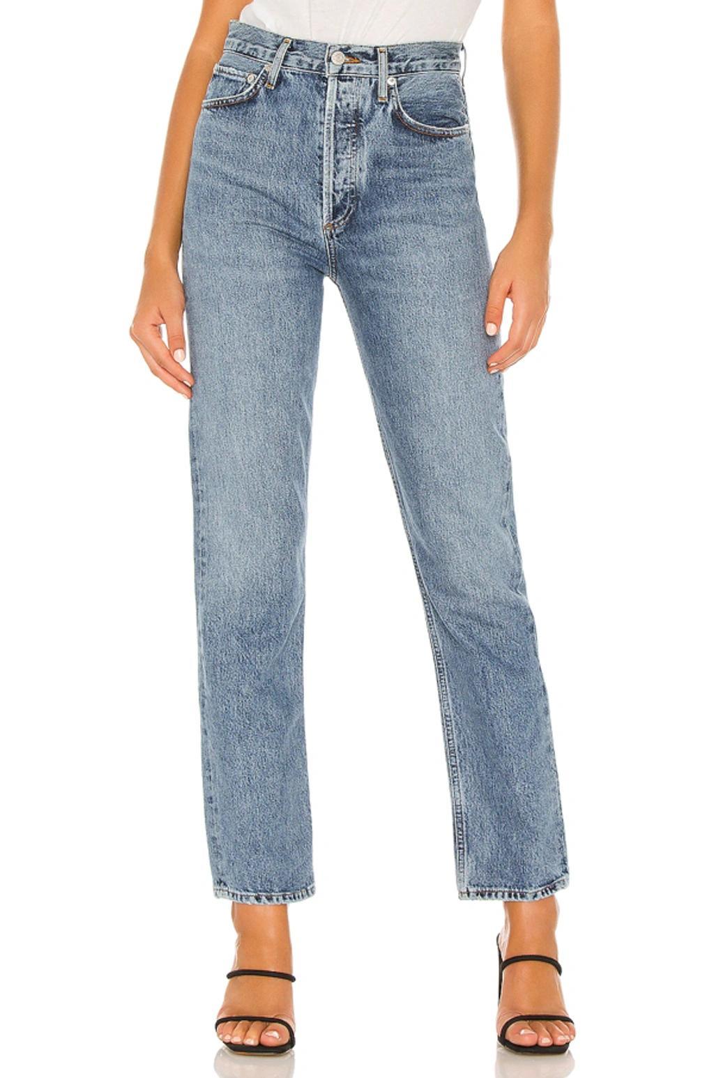 AGOLDE 90s Pinch-waist Jeans In Soundwave Product Image