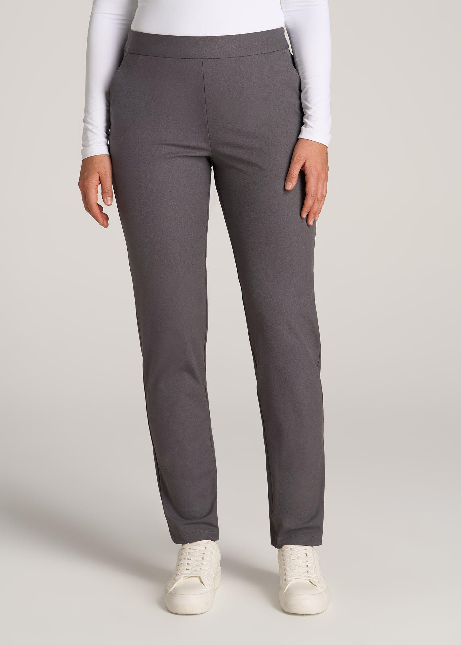 Pull-on Traveler Pants 2.0 for Tall Women in Light Ash Product Image