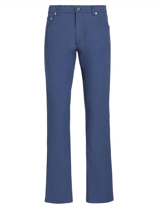 Mens Stretch Cotton Five-Pocket Pants Product Image