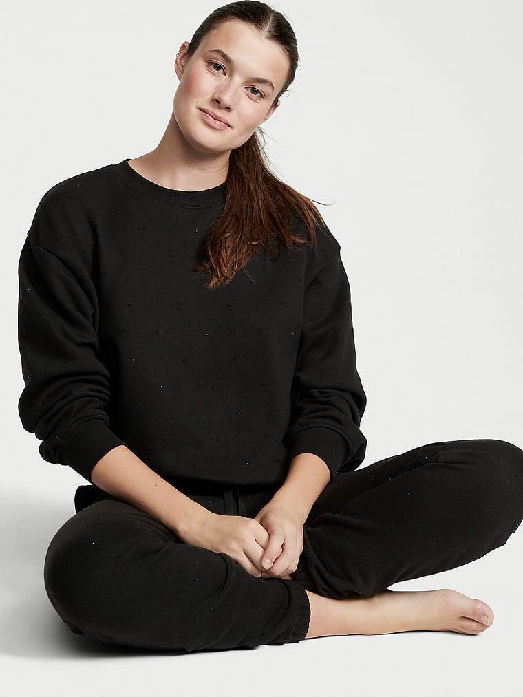 Cotton Fleece Oversized Crewneck Product Image