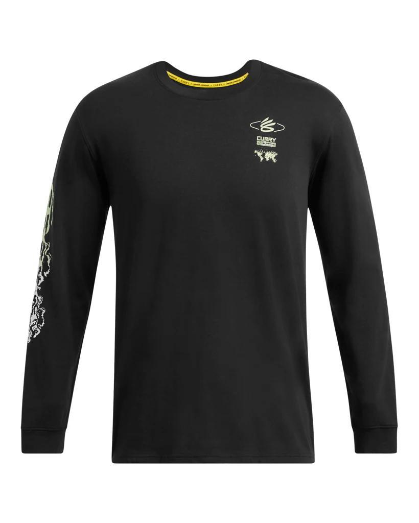 Men's Curry Verbiage Heavyweight Long Sleeve Product Image