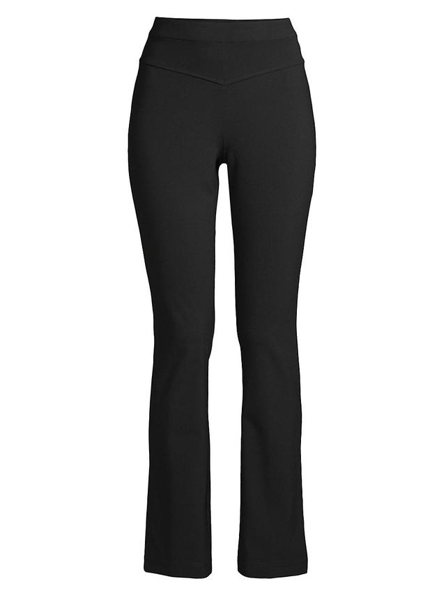 Womens Larsen Flared Jersey Stretch Pants Product Image