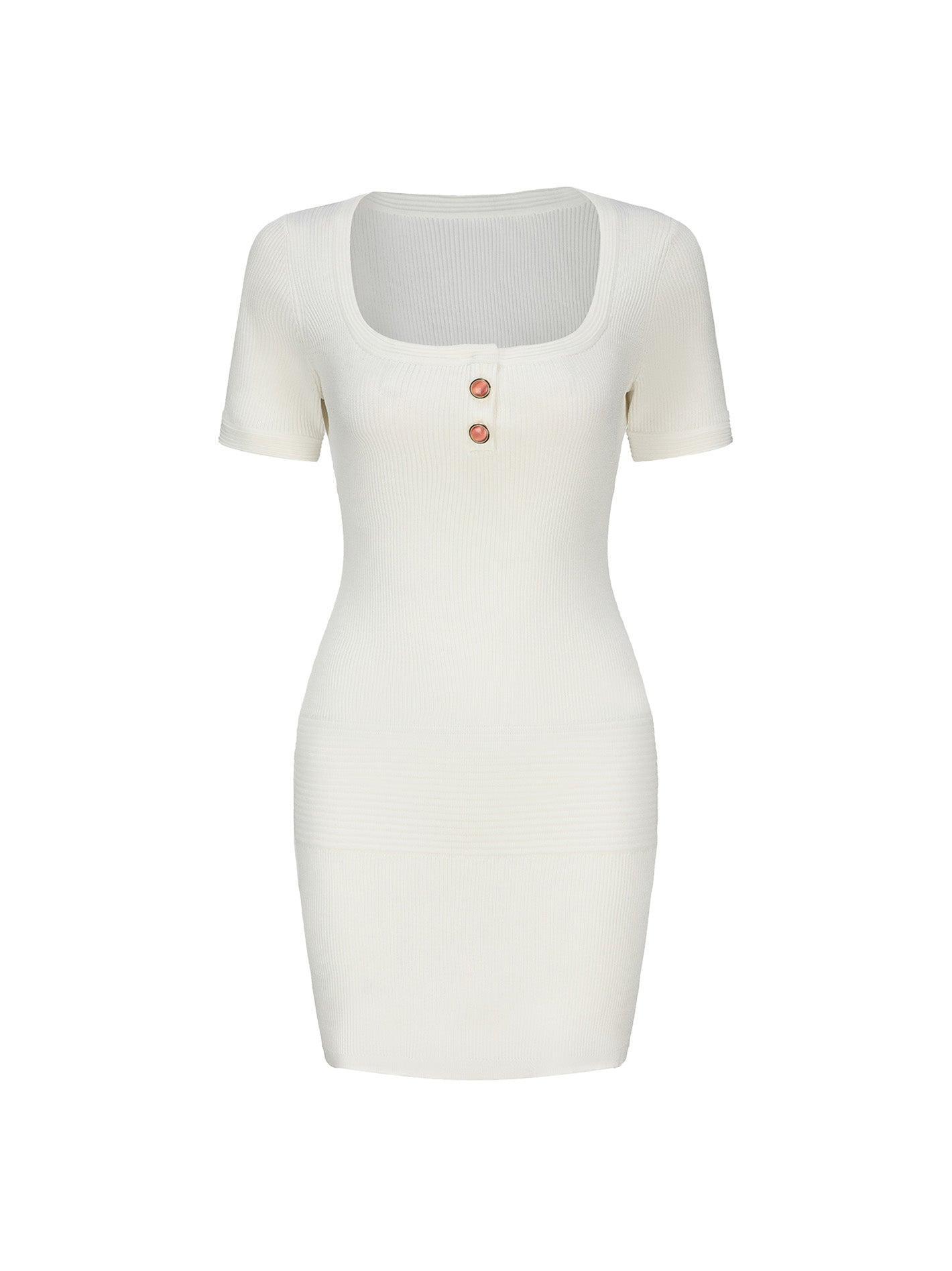 Gemma Dress (White) Product Image