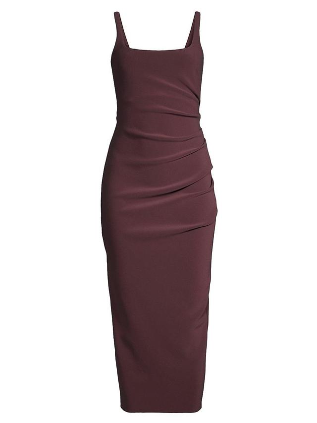 Womens Karina Tuck Midi-Dress Product Image