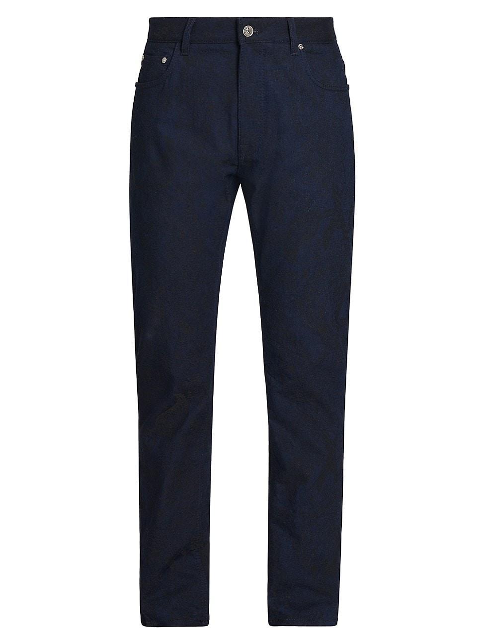 Mens Roma Five-Pocket Straight-Leg Jeans Product Image