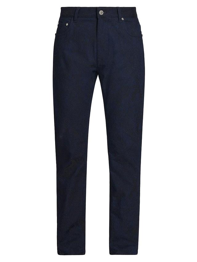 Mens Roma Five-Pocket Straight-Leg Jeans Product Image