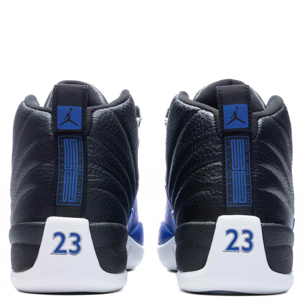 Air Jordan 12 Retro Women's - Black/Hyper Royal/Metallic Silver Female Product Image