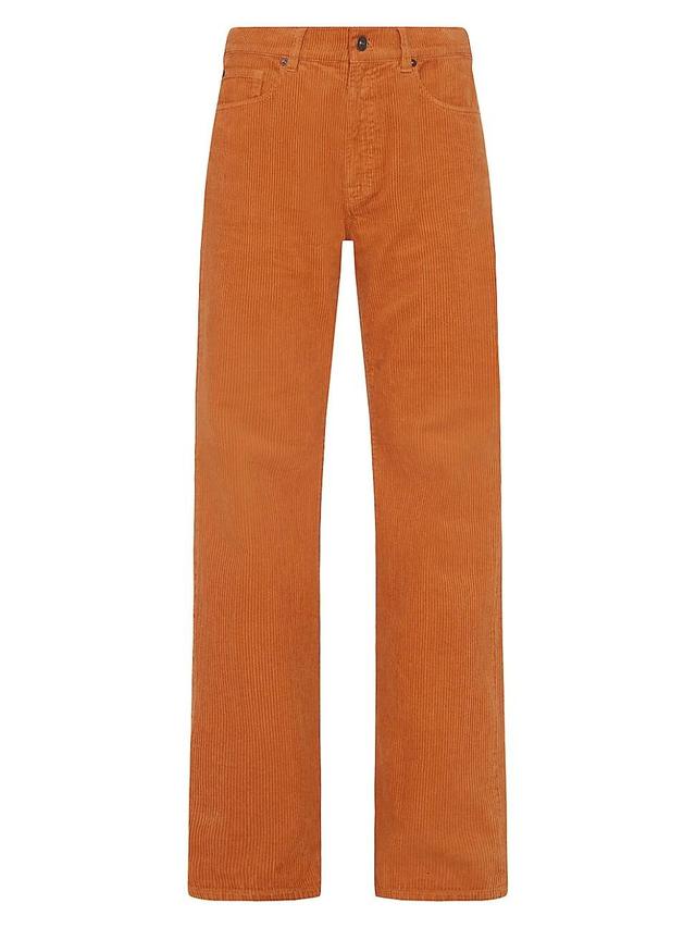 Womens Tess Corduroy Straight-Leg Pants Product Image